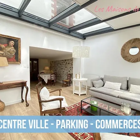 L'ecrin Des Bords De L'erdre - Maison Avec Exterieur Et Parking Vakantiehuis Nantes